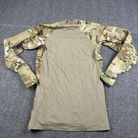 US Army Combat Shirt Mens Medium Flame Resistant Long Sleeve Military Multicam - Picture 8 of 8